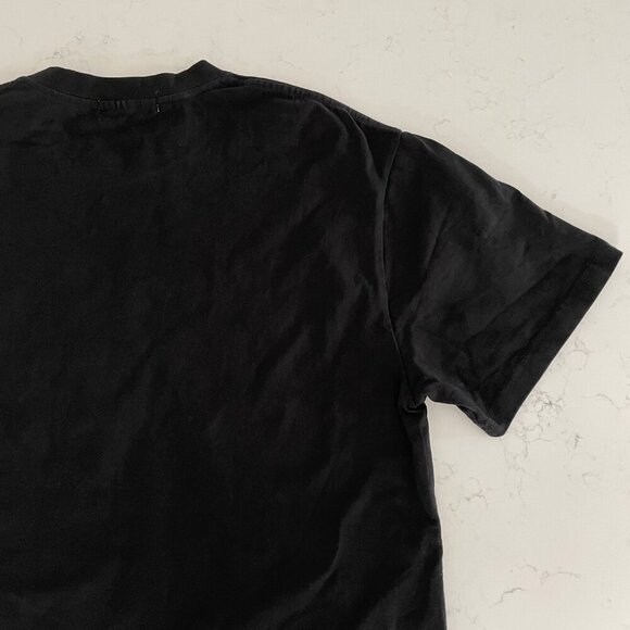 little Mountain Vancouver Lennon 100% Cotton SS Crew Nk T Shirt Black Sz M NWOT - Picture 5 of 8